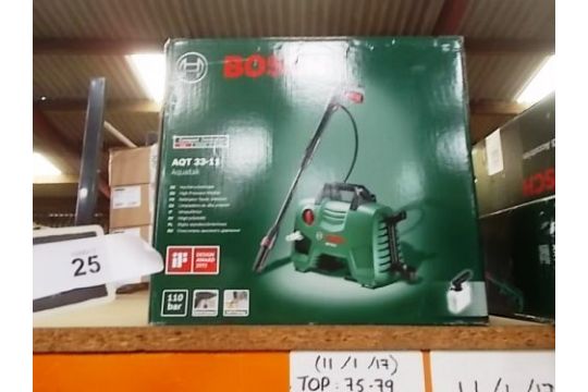 Bosch Aqt 33 11 Aquatak High Pressure Washer 110 Bar 230v New