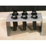 BECKMAN Ultracentrifuge Titanium Swing Out Buckets (6) 102.6 Gms 4 1/4" L, Qty 1, 331267320842