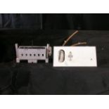 Beckman Auto Cell 6 Holder Water Regulated DU Spectrophotometer 600, 70 # 523415, Qty 1,