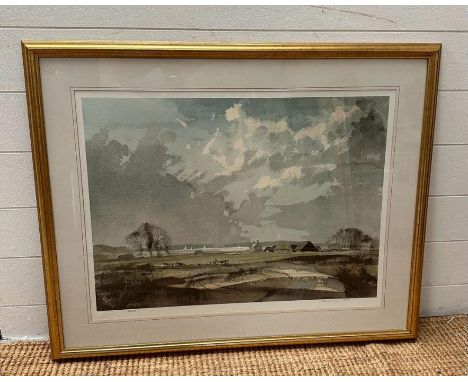 A rural scene by Rowland Hilder (BRITISH 1905-1993) Limited Edition print signed by artist bottom right and number 229/480 (6