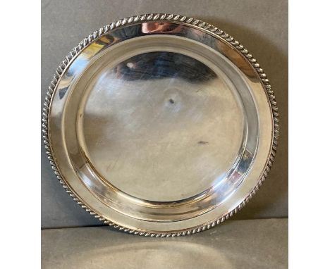 The Sheffield Silver Company (Made in USA)EPC silver tray on three lion paw feet