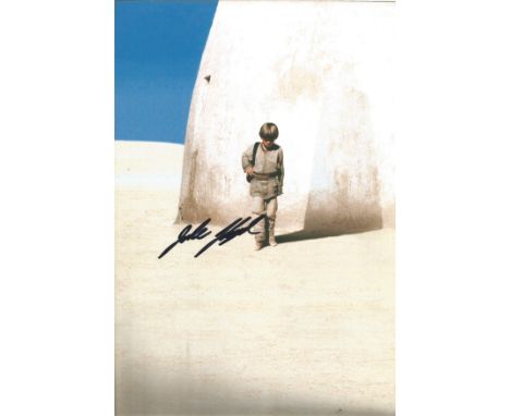 Star Wars Jake Lloyd signed 12x10 colour photo. Jake Matthew Lloyd (born March 5 , 1989) , also known as Jake Broadbent , is 
