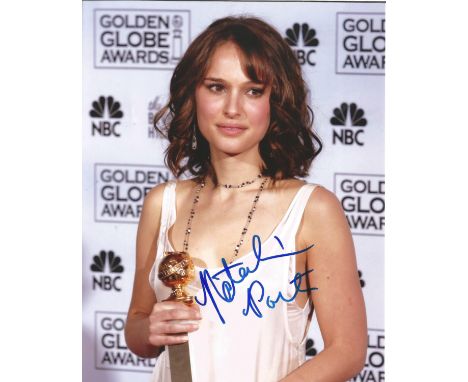 Natalie Portman signed 10x8 colour photo. Natalie Portman (born June 9 , 1981) is an Israeli-born American actress , director