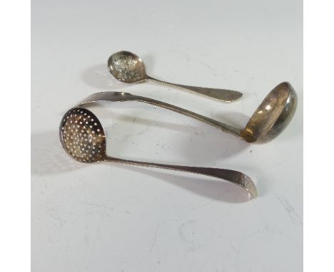 An early Victorian Scottish silver fiddle pattern Toddy Ladle, by&nbsp;Adam Burgess (Dumfries), hallmarked Edinburgh, 1840, c