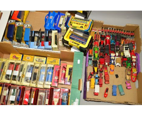 A QUANTITY OF BOXED AND UNBOXED MATCHBOX MODELS OF YESTERYEAR AND OTHER DIECAST VEHICLES, boxed Yesteryear are mainly 1970's 