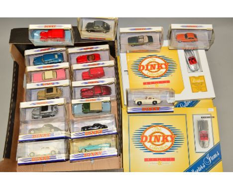 A QUANTITY OF BOXED MATCHBOX 'THE DINKY COLLECTION' DIECAST MODELS, majority of models look to have hardly ever been removed 