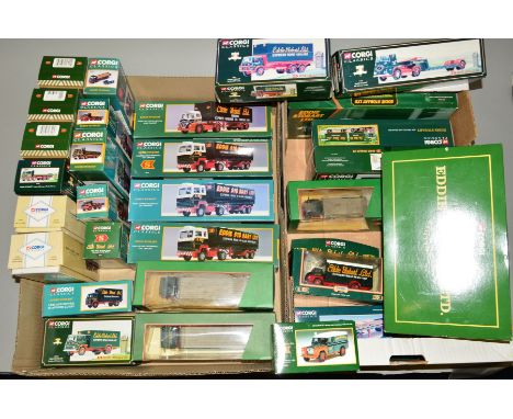 A COLLECTION OF BOXED CORGI CLASSICS EDDIE STOBART TRUCK MODELS, to include Deluxe Editions Foden S21 set, No.14302, all mode