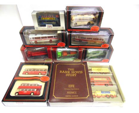 NINE 1/76 SCALE EXCLUSIVE FIRST EDITIONS DIECAST MODELS  including two gift sets, each mint or near mint and boxed (some boxe