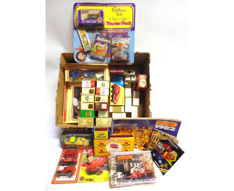 THIRTY-FOUR ASSORTED DIECAST MODEL VEHICLES  by Matchbox, Lledo and others, including gift sets, each mint or near mint and i