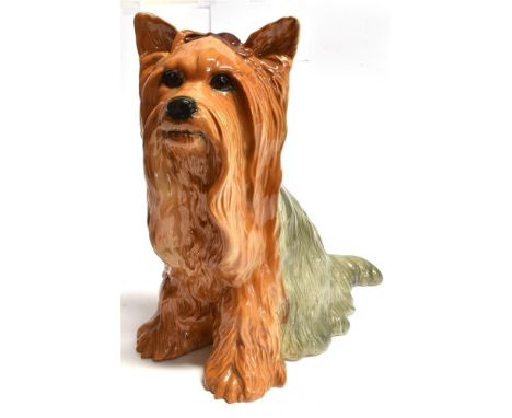 A BESWICK FIRESIDE YORKSHIRE TERRIER  model 2377, 5cm high Condition Report : good condition, no issues Condition reports are