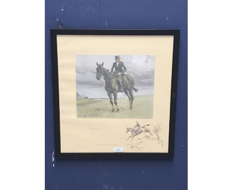 After Snaffles colour print, 'Andsome is as andsome does' and Great Banks'' (please remember to check condition of lots befor