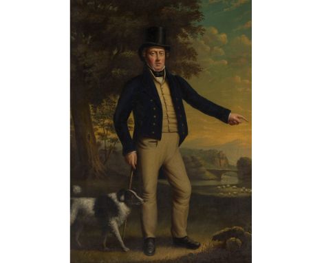 19TH CENTURY SCOTTISH SCHOOL PORTRAIT OF WILLIAM FORSYTH Oil on canvas(69cm x 48cm (27in x 19in))Footnote: Note: A label vers