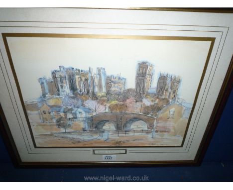Fred M. Atkinson; Castle and Cathedral Print 94