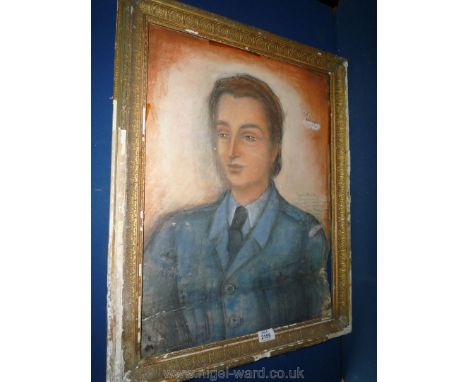 A Polish Oil Portrait dated 1946 with script 