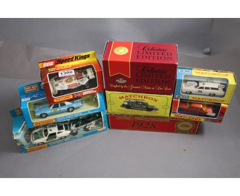 Boxed Matchbox Vehicles - Six Speed Kings K-44, K-45, K-51, K-48, K-41 and K-61, Two Superkings K-71 and K-78, KingSize Mercu