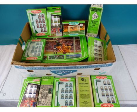 Good collection of Subbuteo, mainly LW, to include boxed teams x 10, boxed accessories etc