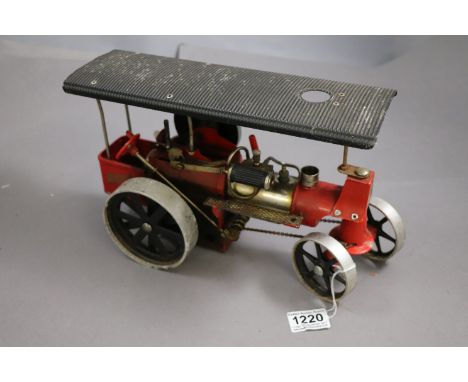 Mamod Old Smokey steam engine showing to have been used but good overall