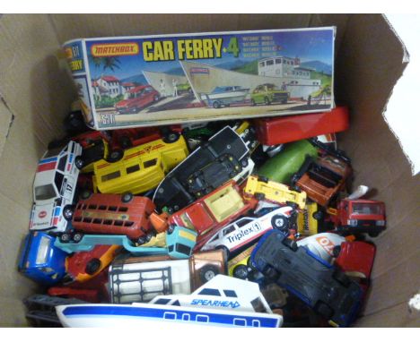 Collection of circa 1970's die-cast vehicles to include Dinky, Lonestar, Corgi etc