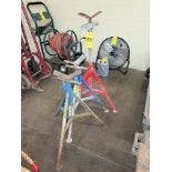 Lot - (3) Adjustable Stock Stands