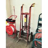 Lot - (2) 2-Wheel Drum Dollies