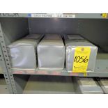 Lot - (3) 50-lb. Cans of Atom Arc 7018 1/8 in. Welding Rod on (1) Shelf