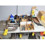 Lot - Screwdrivers, Nut Drivers, Channel Locks, Hammers, Mallots, Handles, C-Clamp, Toolbox, Plastic