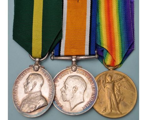 WWI and later General Service Medals awarded to; 20677 Private G.H. Windsor Royal Army Medical Corps, to include; War Medal V