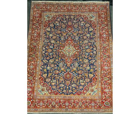 A Central Persian Kashan carpet, 335cm x 245cm. 