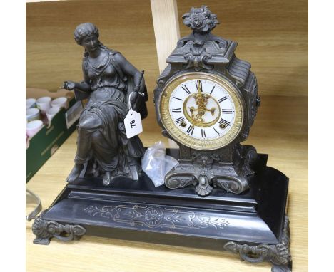 A French mantel clock