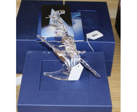 Three Swarovski 'Magic of Dance', 'Isadora', 'Anna' and 'Flamenco Dancer' (all boxed, one with certificate)