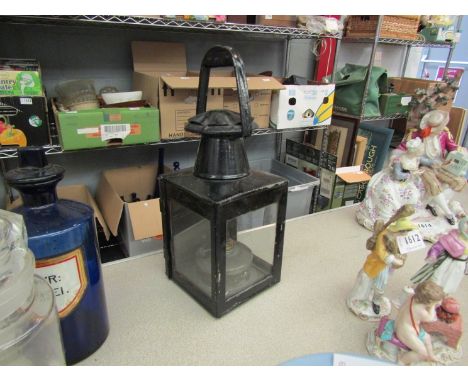 A British Rail lamp