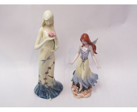 Two boxed Old Tupton Ware ceramic figural ladies
