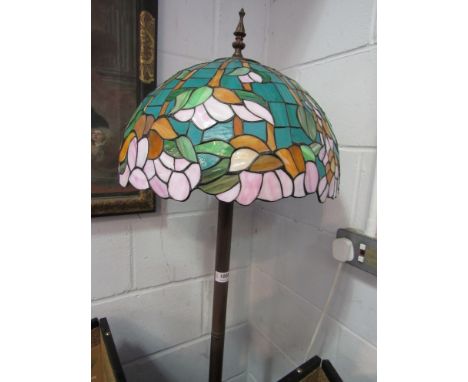 A Tiffany style standard lamp, approx. 160cm tall   