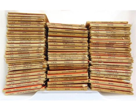[MAPS]  Seventy-nine Ordnance Survey New Popular Edition One-Inch Folding Maps, many of West Country interest, variable condi