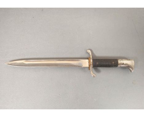 WW2&nbsp;German Third Reich Fire Brigade dress dagger with S shaped quillon. 