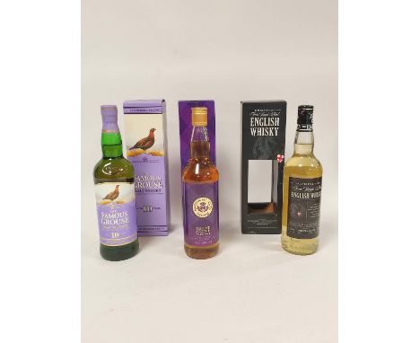 Fine single malt English whisky, distilled &amp; bottled in Norfolk, 70cl, 43% vol, boxed, with Nation of Scots Belong blende