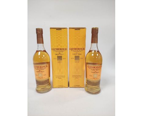 Two bottles of Glenmorangie the original ten years old highland single malt Scotch whisky, 70cl, 40% vol, boxed. (2) 