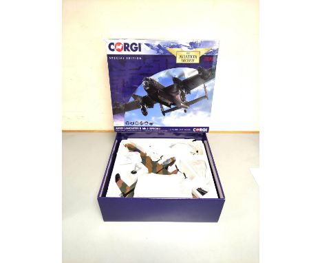 Corgi Aviation Archive. Special edition 1:72 scale Avro Lancaster B Mk1 model No. AA32618. Complete with box and certificate.