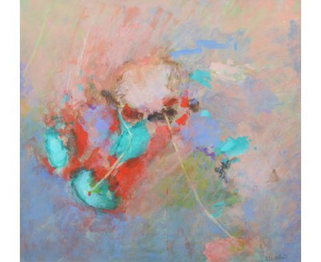 George R. Kennerley (1908-), "Dried Flowers", signed, titled on verso, acrylic on board, 39.5 x 42cm, 15.5 x 16.5in. Artists’
