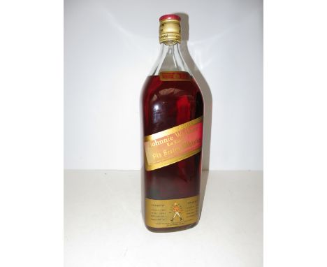 Johnny Walker red label old scotch whisky 4.5 litre unopened