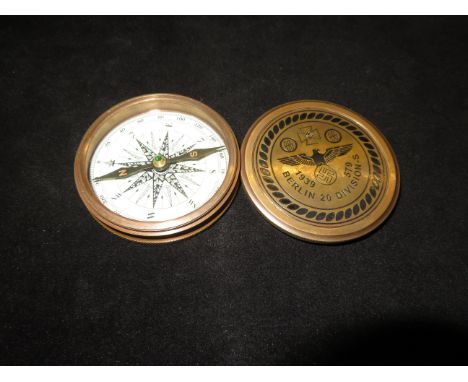 Brass German compass