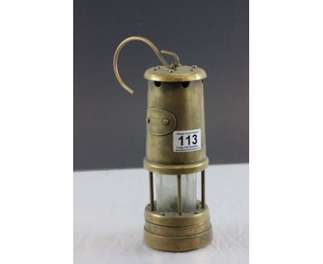 A  coal miners lamp.