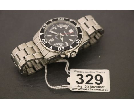 Casio stainless steel divers watch