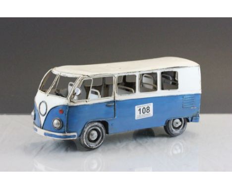 Tin Plate Model of a VW Surf Bus