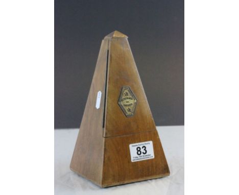 Wooden cased Metronome by Dollonds
