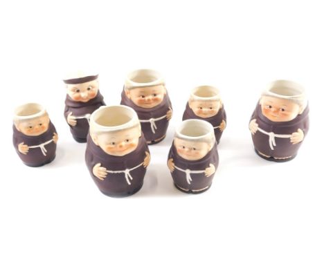 Various Goebel Hummel monk figures, S41/I standing monk, 15cm high, other similar. (a quantity)
