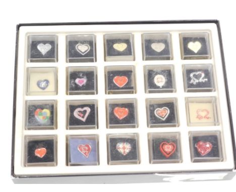 Various enamel and other badges, to include health and wellbeing. (1 case)