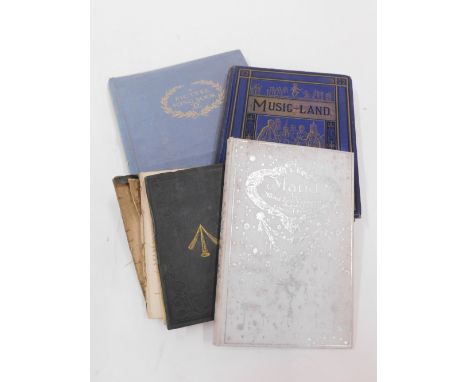 Shedlock (Emma L.) A TRIP TO MUSICLAND 20 tinted lithographs, 1876 § Tennyson (Alfred Lord and Edmund J. Sullivan, illust.) M