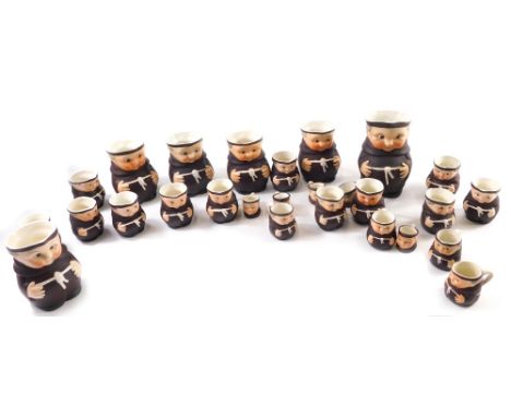 Various Goebel Hummel monk figures, S141/I standing monk, 15cm high and other similar. (a quantity)