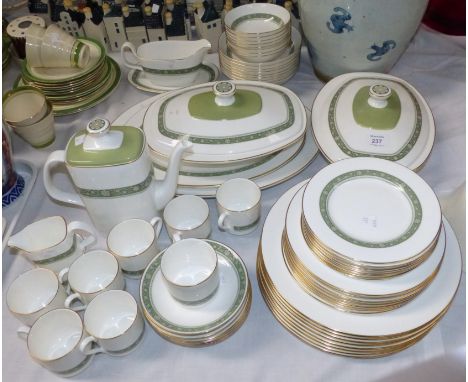 A Royal Doulton "Rondelay “part dinner and tea service for 8 settings, 65 pieces approx